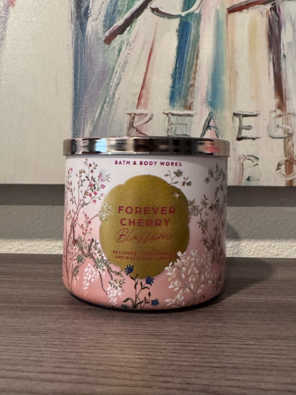 Forever Cherry Blossom Candle Bath and Body Works